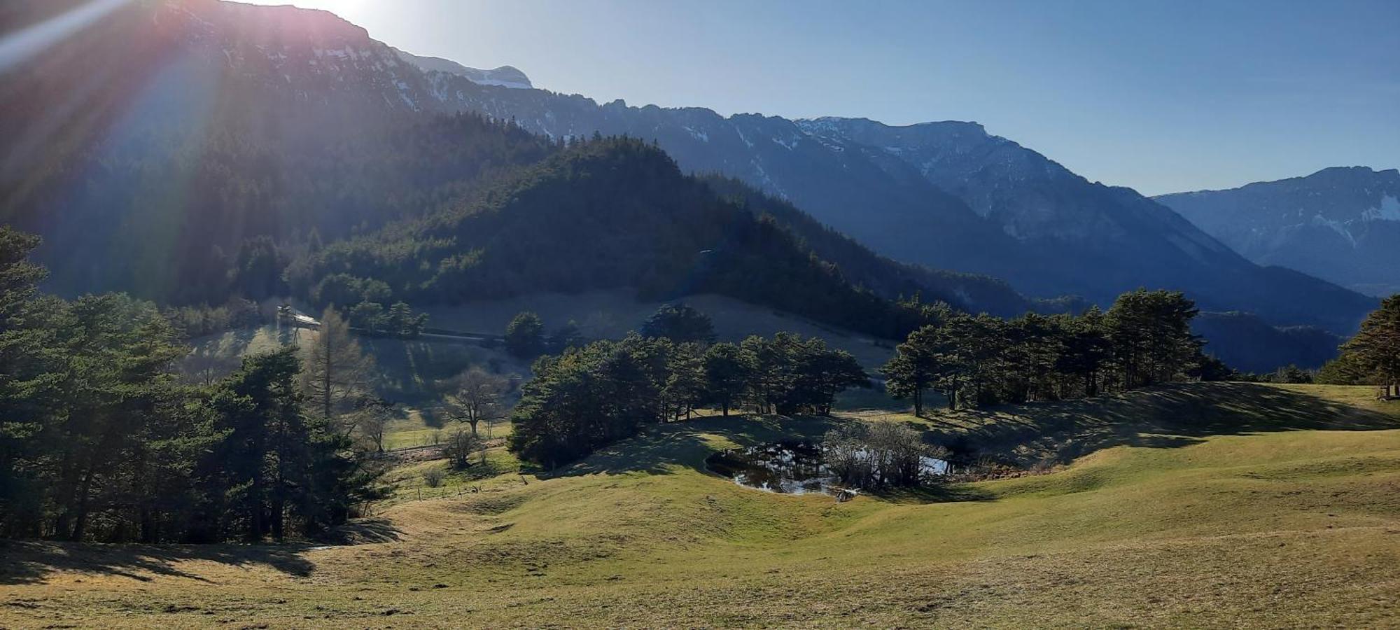 Les Vagabonds Du Mont Panzió Chichilianne Kültér fotó